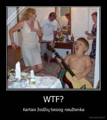 WTF? - Kartais žodžių tiesiog neužtenka