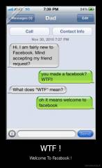WTF ! - Welcome To Facebook !