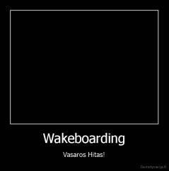 Wakeboarding - Vasaros Hitas!