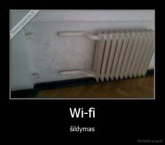 Wi-fi - šildymas