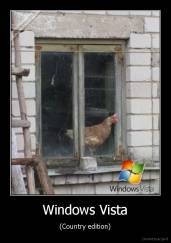 Windows Vista - (Country edition)