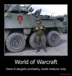 World of Warcraft - Viena iš daugelio priežasčių, kodėl renkuosi ordą