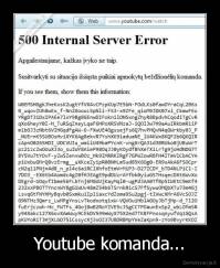 Youtube komanda... - 