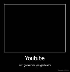 Youtube - kur gamer'iai yra gerbiami