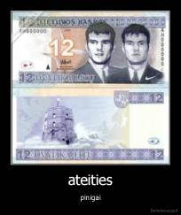 ateities - pinigai