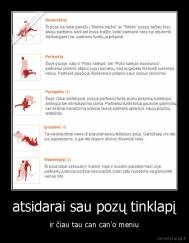 atsidarai sau pozų tinklapį - ir čiau tau can can'o meniu