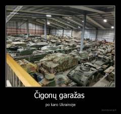 Čigonų garažas  - po karo Ukrainoje