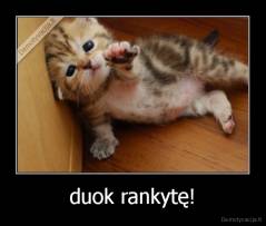 duok rankytę! - 