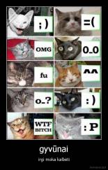 gyvūnai - irgi moka kalbėti