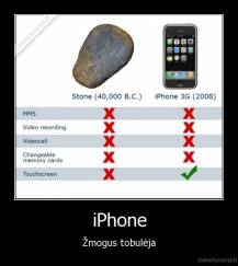 iPhone - Žmogus tobulėja