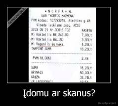 Įdomu ar skanus? - 