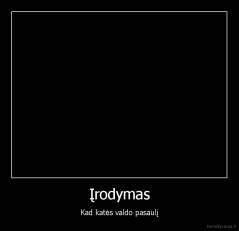 Įrodymas - Kad katės valdo pasaulį