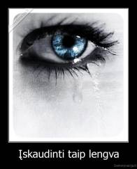 Įskaudinti taip lengva - 