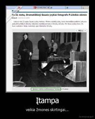 Įtampa - veikia žmones skirtingai...