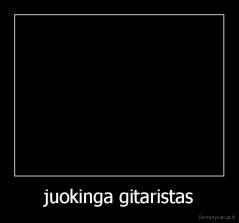 juokinga gitaristas - 