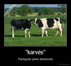 "karvės" - Prarūgusio pieno bendrovės