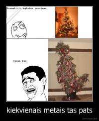 kiekvienais metais tas pats - 