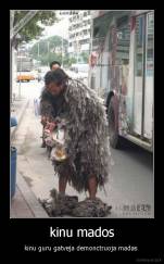 kinu mados - kinu guru gatveja demonctruoja madas 