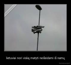 lietuviai nori viską matyti neišeidami iš namų - 