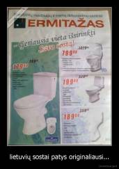 lietuvių sostai patys originaliausi... - 