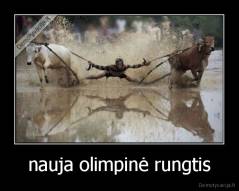 nauja olimpinė rungtis - 