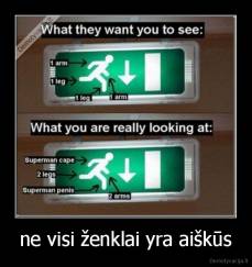 ne visi ženklai yra aiškūs - 