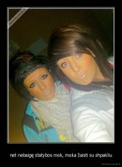 net nebaigę statybos mok, moka žaisti su shpakliu - 