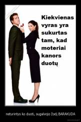 neturintys ko duoti, sugalvojo žodį BARAKUDA - 