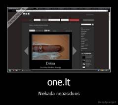 one.lt - Niekada nepasiduos