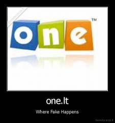 one.lt - Where Fake Happens