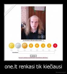 one.lt renkasi tik kiečiausi - 
