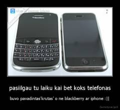 pasiilgau tu laiku kai bet koks telefonas - buvo pavadintas'krutas' o ne blackberry ar iphone :||