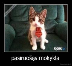 pasiruošęs mokyklai - 