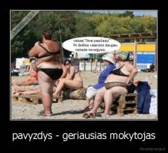 pavyzdys - geriausias mokytojas - 