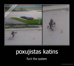 poxujistas katins - fuck the system