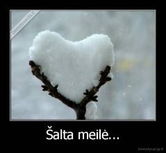 Šalta meilė... - 