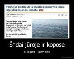 Š*dai jūroje ir kopose - o kainos - kosminės