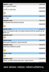 seis laikais niekas nebenudtebina.  - 