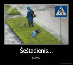 Šeštadienis... - -KOMA !
