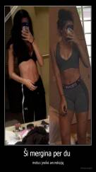 Ši mergina per du  - metus įveikė anoreksiją