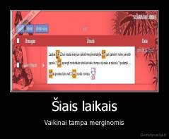 Šiais laikais - Vaikinai tampa merginomis