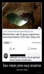 Šiais metais jokie nauji atradimai - nieko gero nežada
