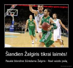 Šiandien Žalgiris tikrai laimės! - Pasakė blondinė žiūrėdama Žalgiris - Real vaizdo įrašą