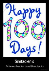 Šimtadienis - Didžiausias dabartinis vienuoliktokų rūpestis