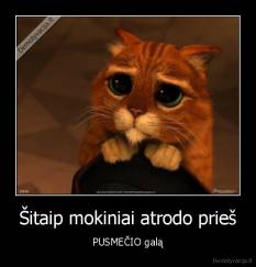 Šitaip mokiniai atrodo prieš - PUSMEČIO galą