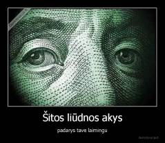 Šitos liūdnos akys - padarys tave laimingu