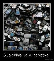 Šiuolaikiniai vaikų narkotikai. - 