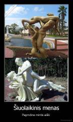 Šiuolaikinis menas - Pagrndine mintis aiški 