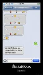 Šiuolaikiškas - grasinimas