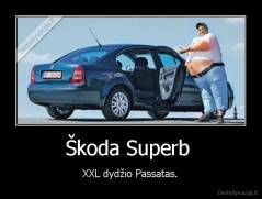 Škoda Superb  - XXL dydžio Passatas.